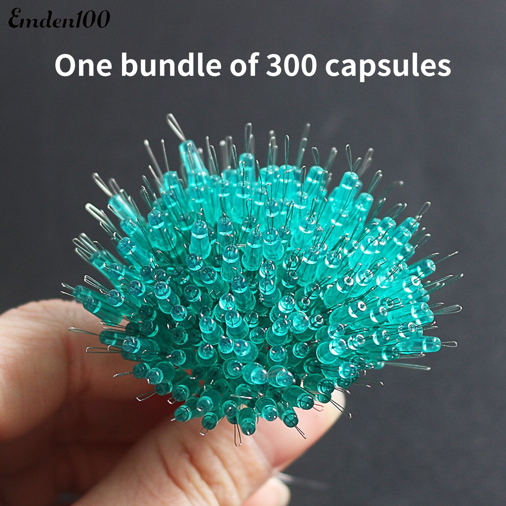 Set 300 Nút Chặn Dây Câu Bằng Silicone Chống Va Chạm Không Làm Đau Tiện Lợi