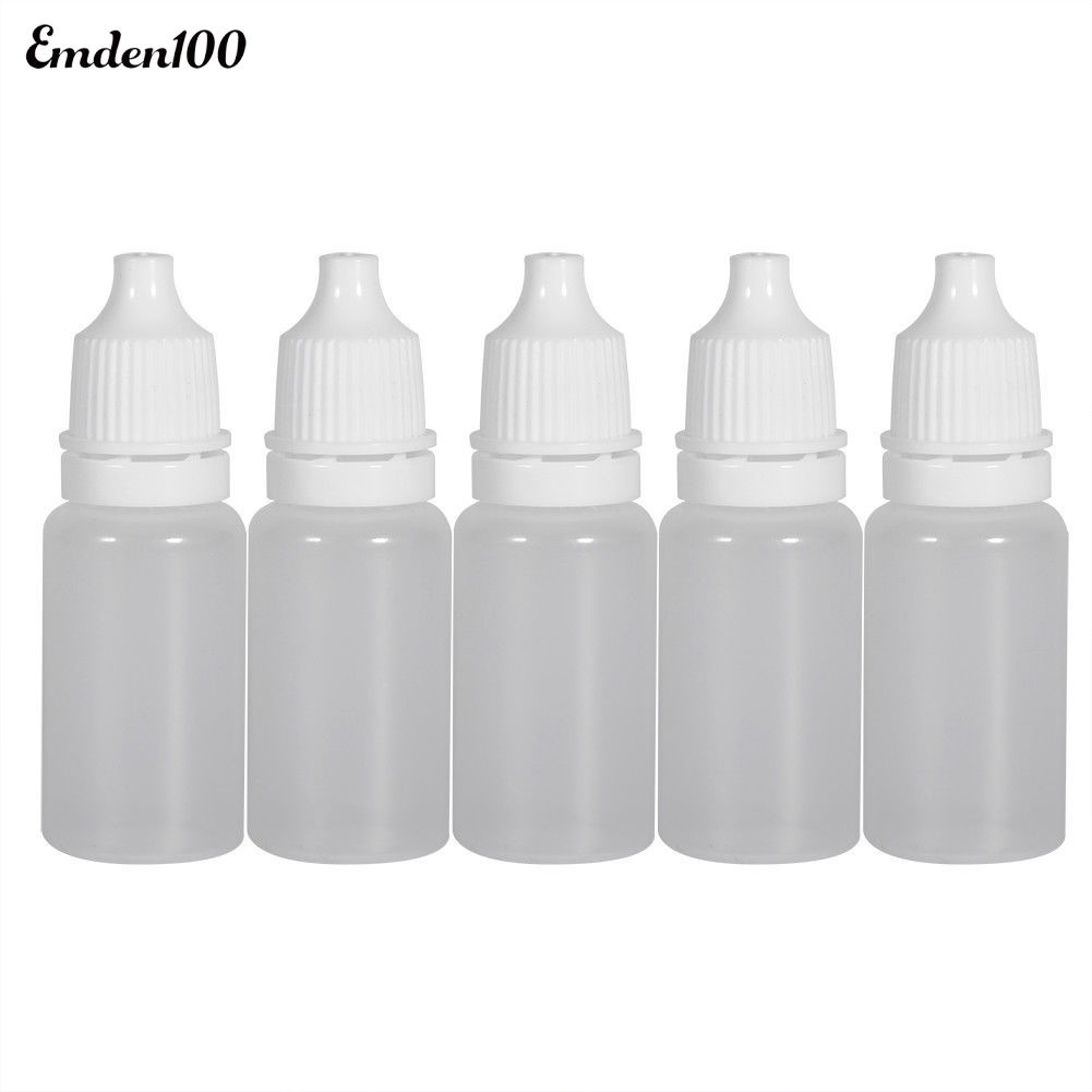 Bộ 50 Lọ Rỗng Mềm Nhỏ Giọt 10ml