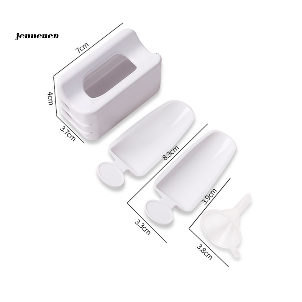 Khay Đựng Bột Nhúng Trang Trí Móng Tay Chuyên Dụng Cho Salon