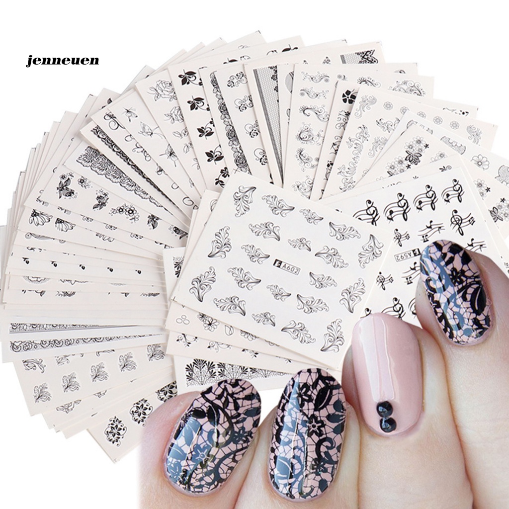 Bộ 24 Miếng Dán Móng Tay Siêu Mỏng Thời Trang