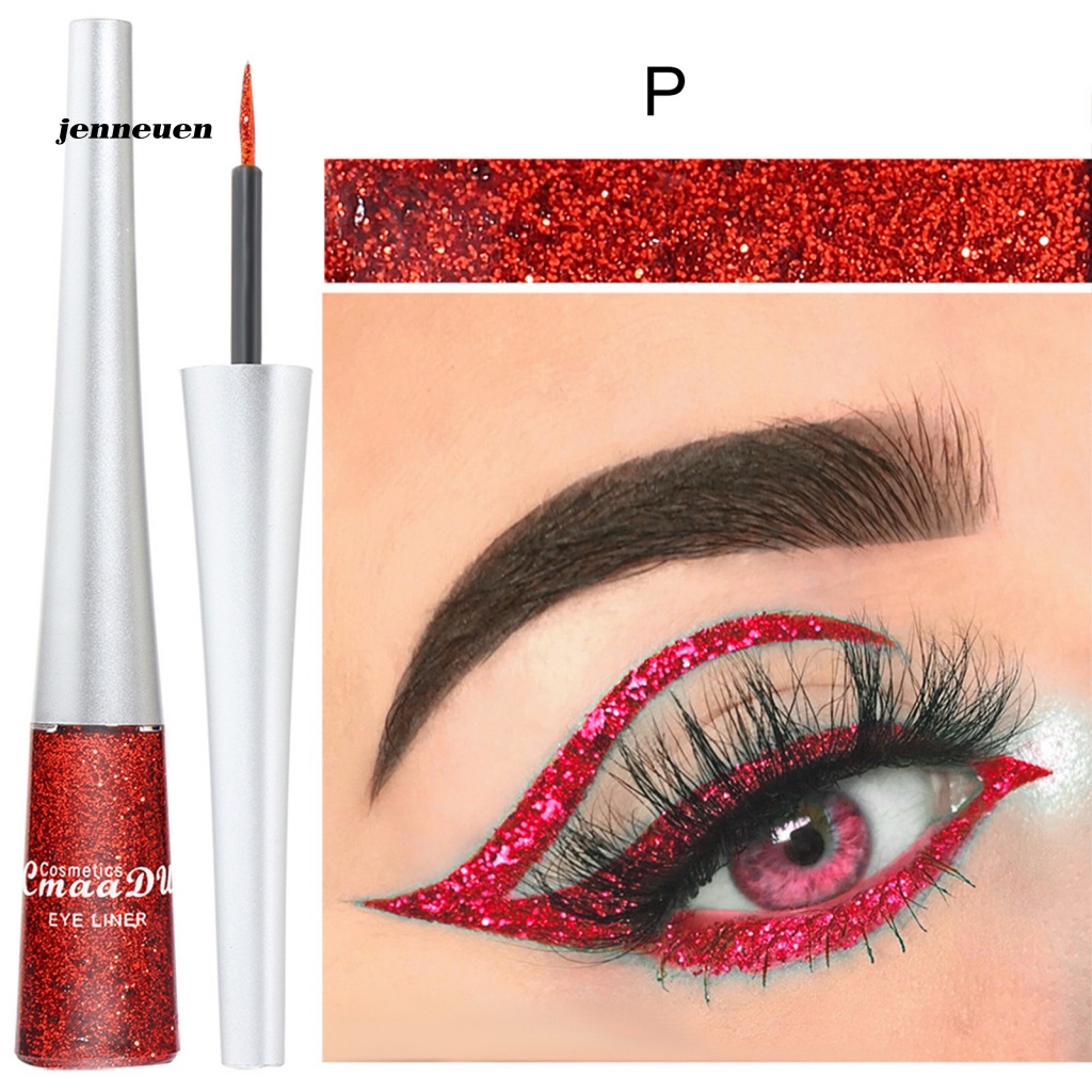 Bút Kẻ Mắt Dạng Lỏng Màu Nhũ Kim Tuyến Thời Trang Chuyên Nghiệp