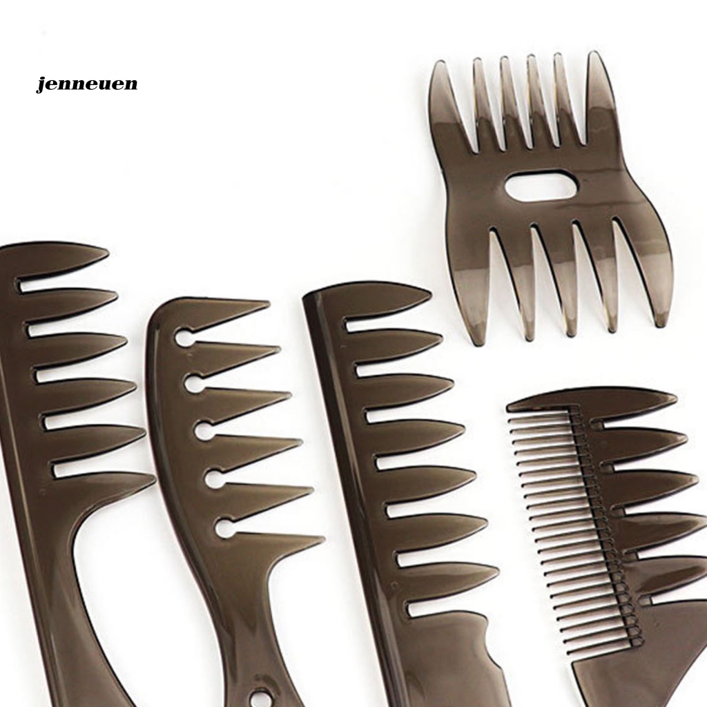 Bộ 6 Lược Chải Tóc Tạo Kiểu Chuyên Nghiệp Cho Nam