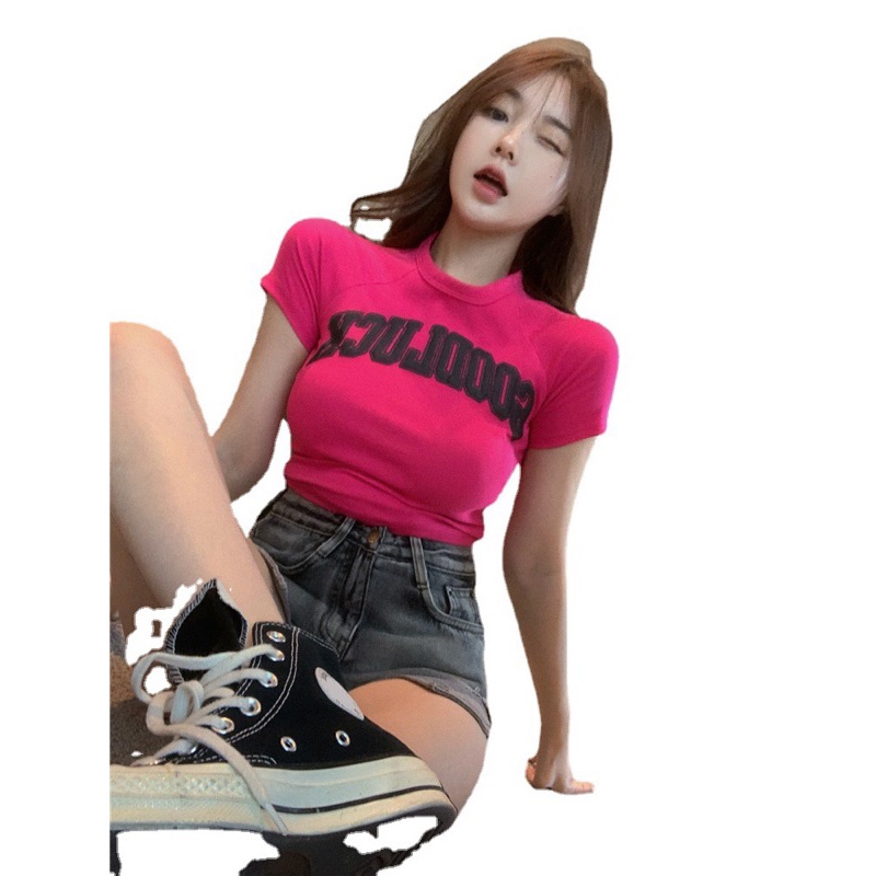 Áo Croptop Chữ Cool gl alohashop91