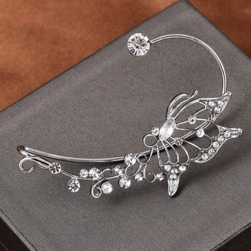 1 Khuyên Vành Tai Hình Bướm Xinh Xắn