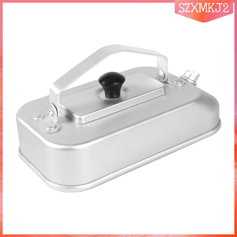 Ấm Đun Nước 0.3L Bằng Hợp Kim Nhôm Có Tay Cầm Tiện Dụng Khi Đi Cắm Trại