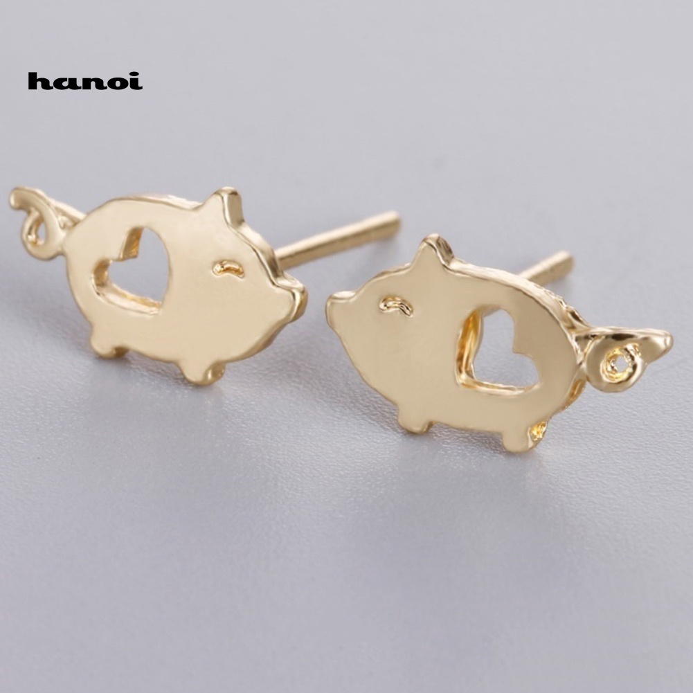 Khuyên Tai Hình Heo Hoạt Hình Xinh Xắn Dành Cho Nữ