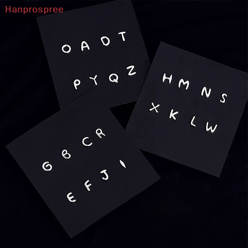 1 Đôi Bông Tai 26 Chữ Cái A-Z Thời Trang Cho Nữ