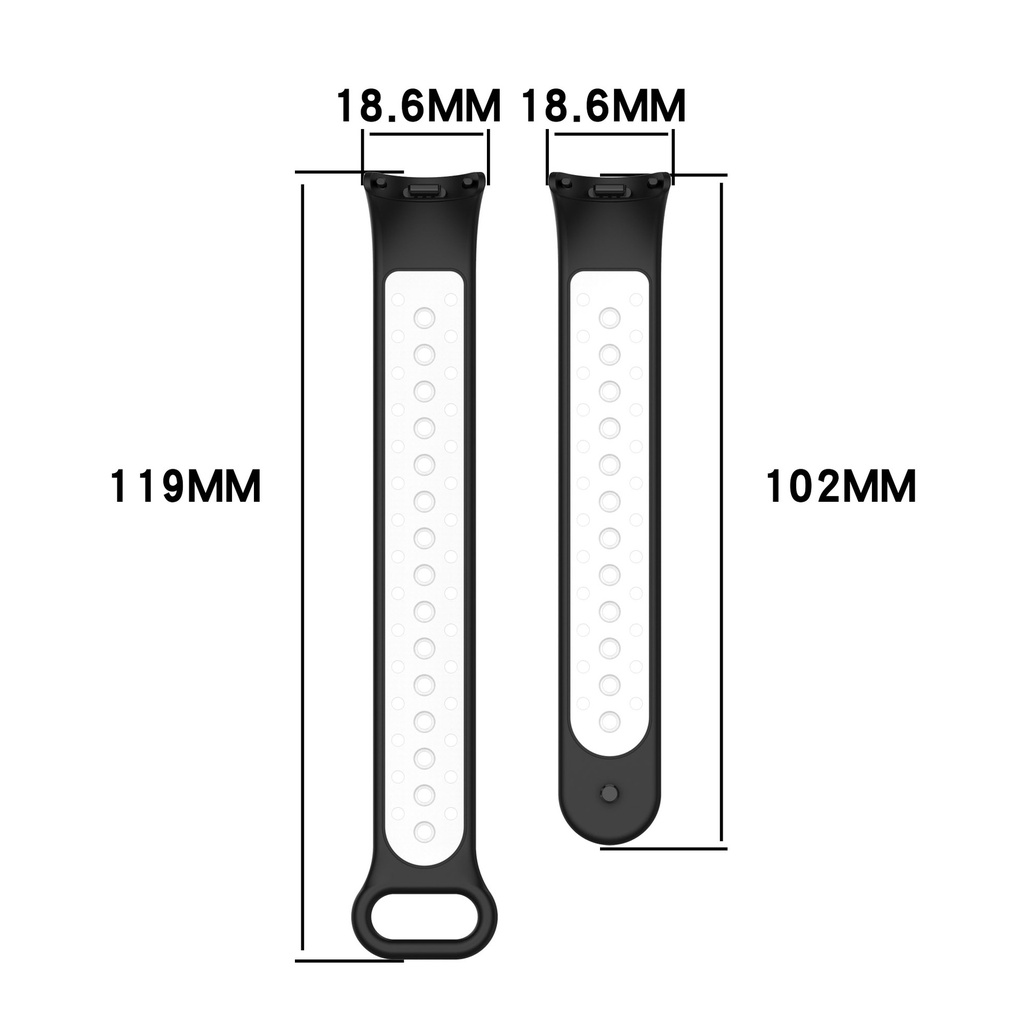 Dây Cao Su Cho Đồng Hồ Thông Minh Mi Band 8