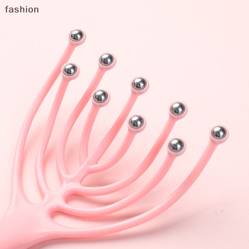 Chín móng vuốt đầu Massager Da đầu thư giãn Spa sâu massage chín hạt massage Lược VN