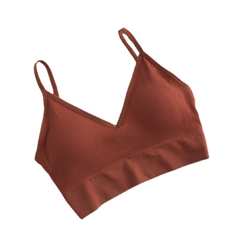 Áo Lót Thể Thao Hai Dây Có Mút Đệm Ngực Chống Chói Lưng Đẹp Dành Cho Bạn Nữ