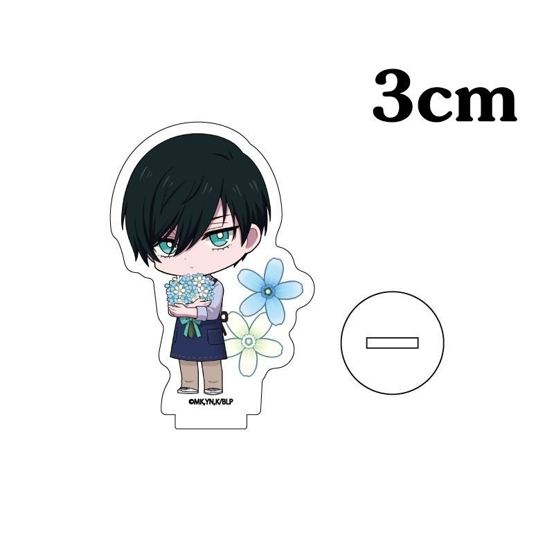 Standee mini BLUE LOCK ver HOA tượng acrylic anime mica chibi mô hình trang trí