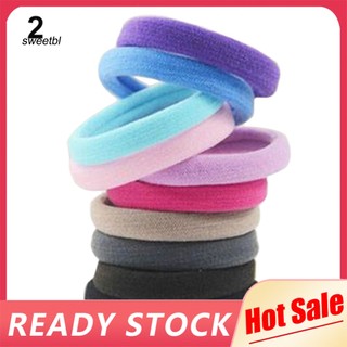 Set 10 dây cột tóc co giãn không đường may giá đỡ