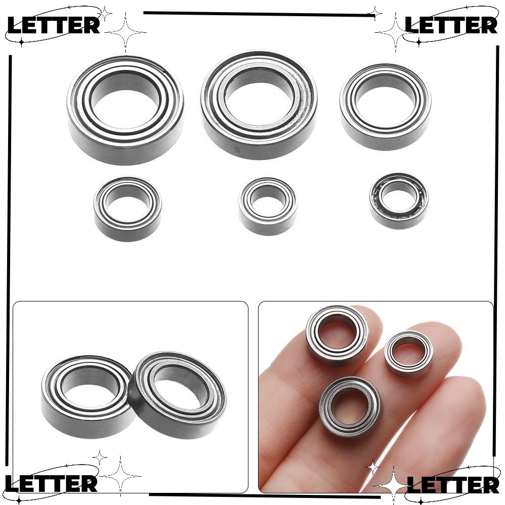 1 Vòng bi bằng thép không gỉ 6 kích cỡ tùy chọn cho máy câu cá