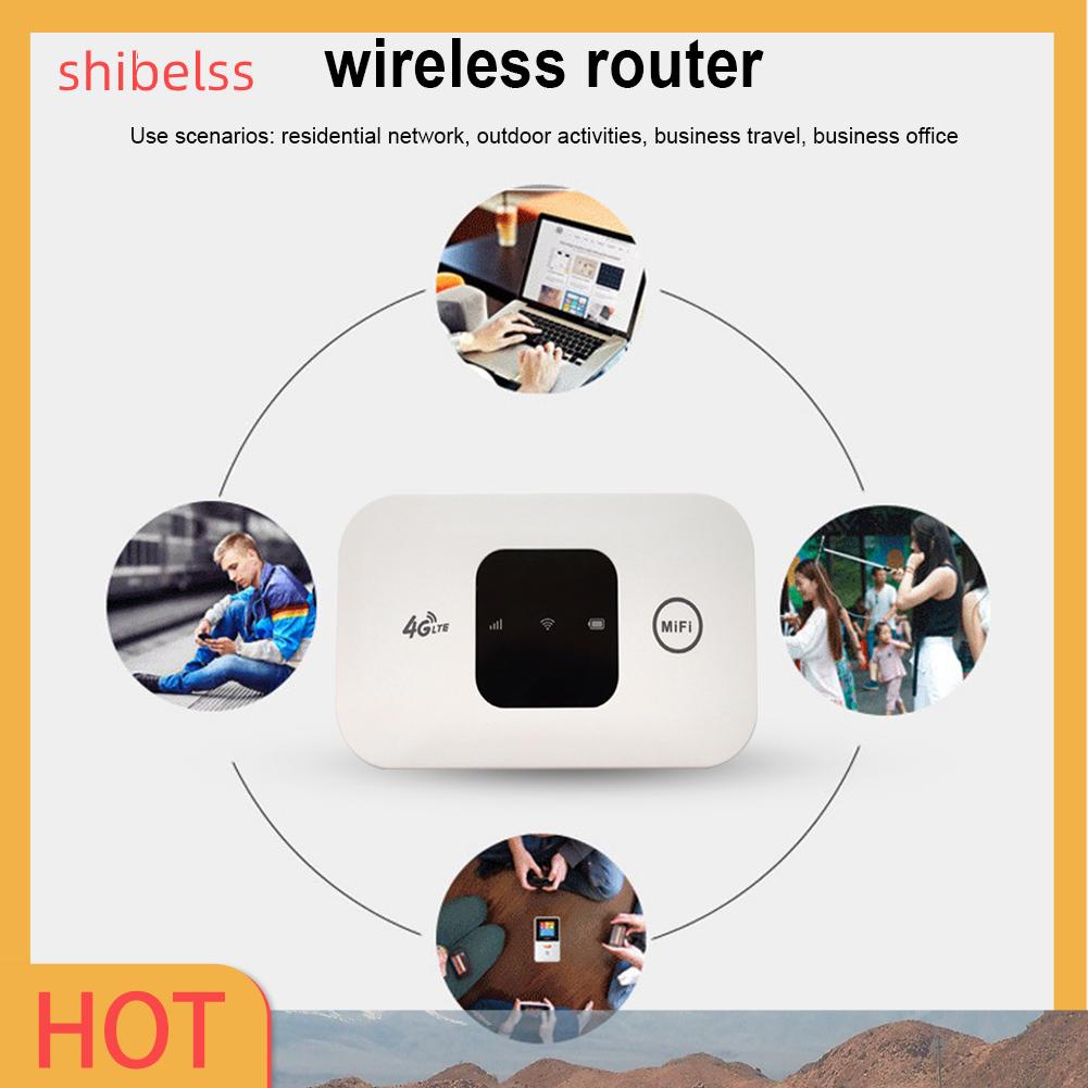 Thiết Bị Phát WiFi Bỏ Túi 4G 150Mbps 4G 2100mAh