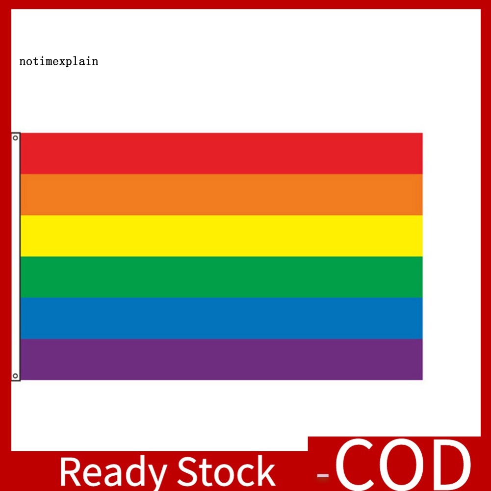 Cờ Cầu Vồng LGBT Kích Thước 60x90cm
