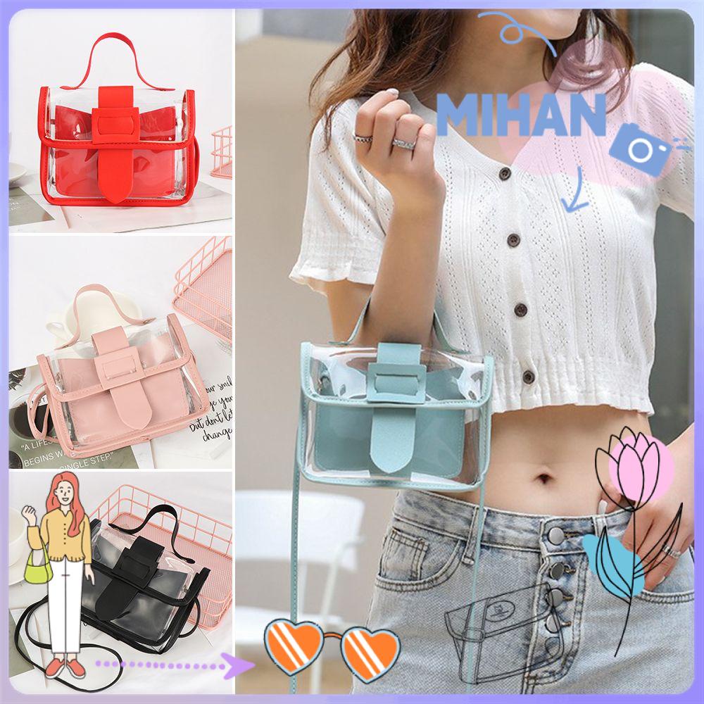 Túi đeo chéo trong suốt thời trang cho nữ