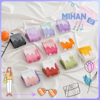 Đôi Vớ In Hình Que Kem Cầu Vồng Phong Cách Harajuku Sáng Tạo Dễ Thương Cho Nam Nữ Mihan1