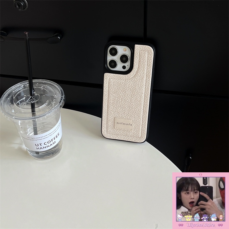 Bao Da Điện Thoại Denim Chất Lượng Cao Bảo Vệ Cho iPhone 14 Pro Max iPhone 13 12 11 Pro Max