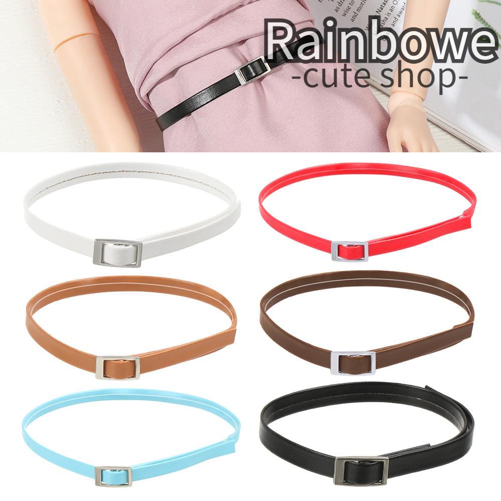 Phụ Kiện Thắt Lưng Thủ Công Mini Màu Cầu Vồng Dành Cho Búp Bê