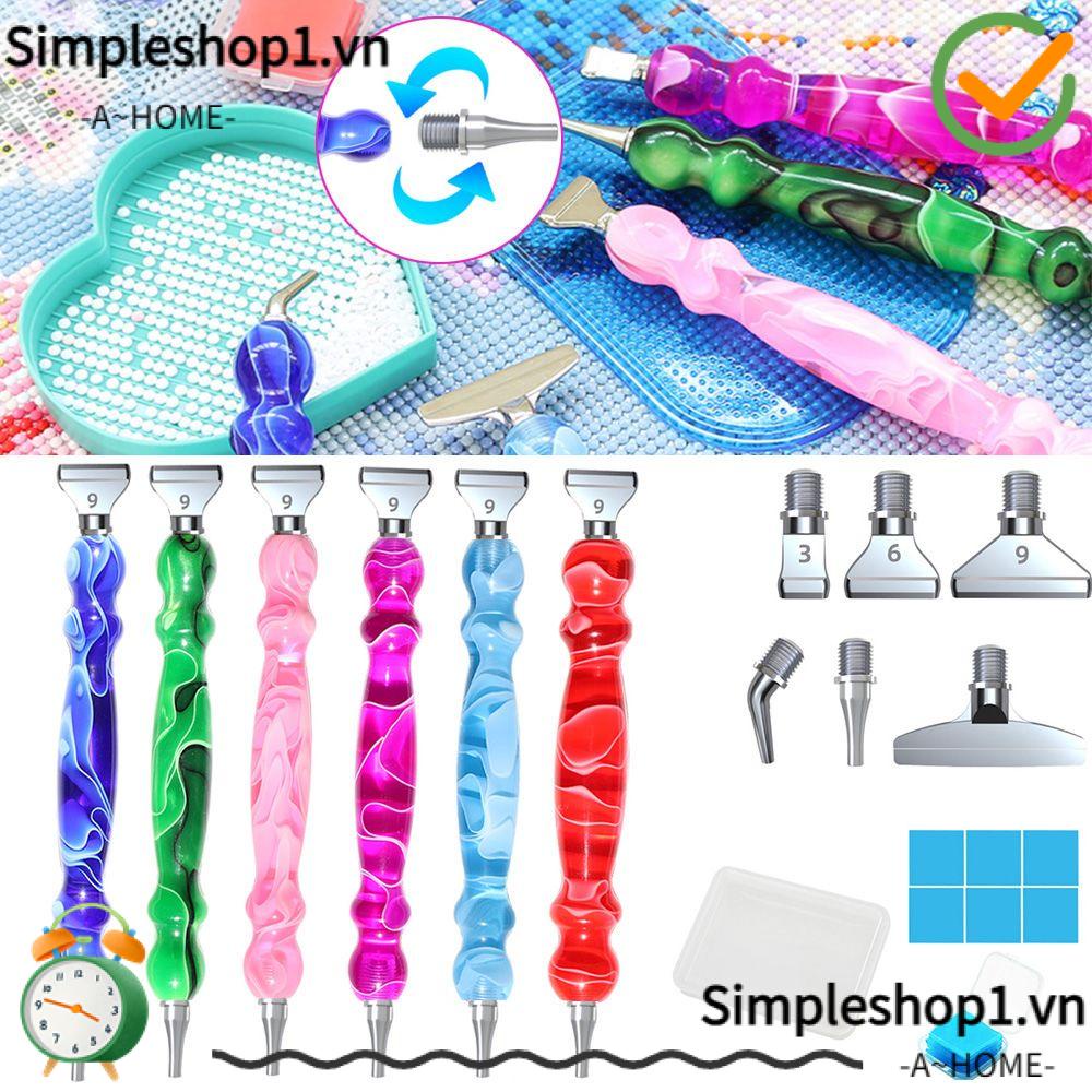 1 Bút Đính Đá Resin 5D Dùng Làm Tranh Chữ Thập DIY