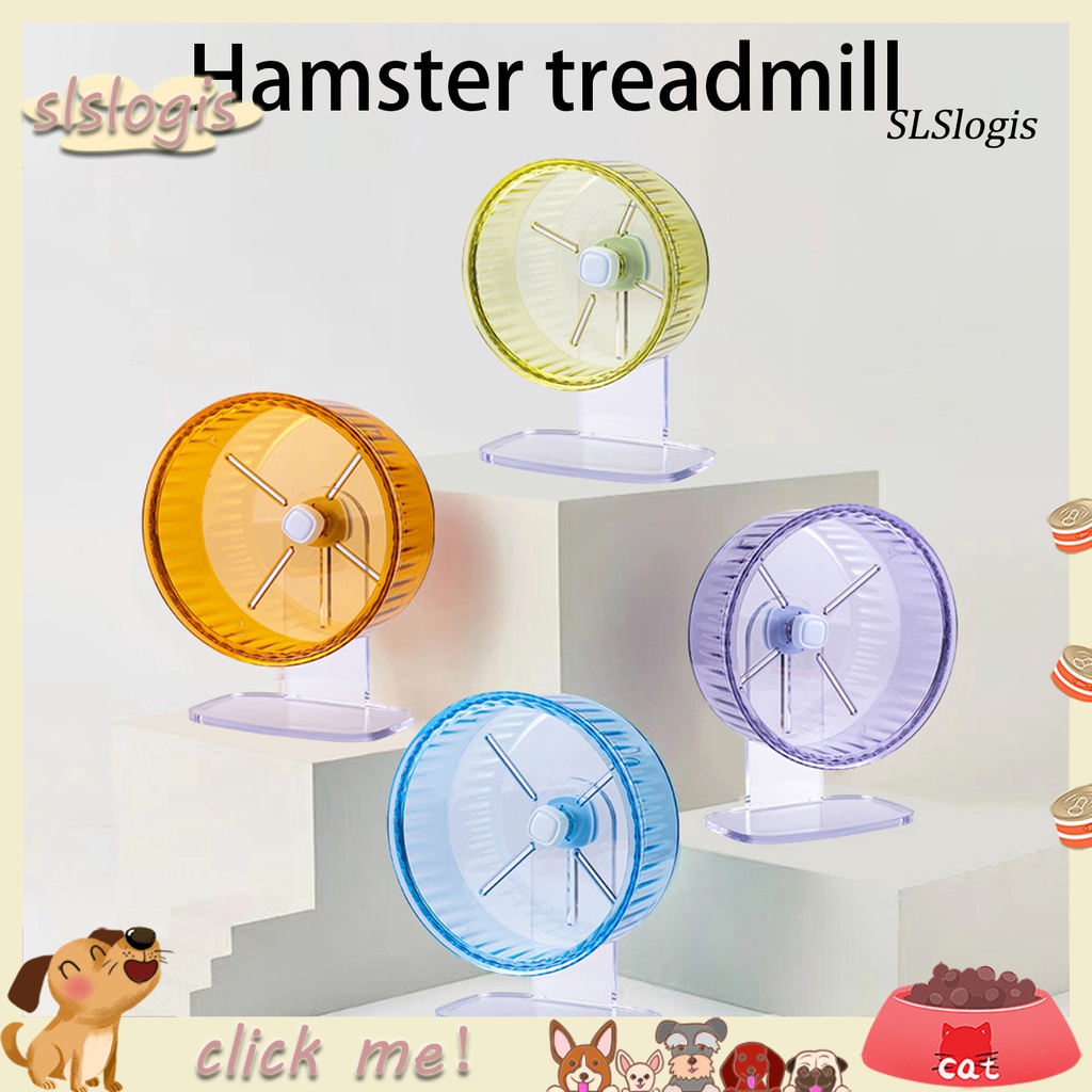Bánh Xe Lăn Đôi Trong Suốt Chống Trượt Tập Thể Dục Cho Chuột Hamster