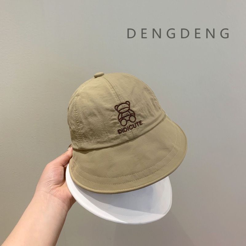 Mũ Tai Bèo Vành Rộng Chống Nắng Nhanh Khô Phong Cách Nhật Bản Thời Trang Xuân Thu Cho Bé