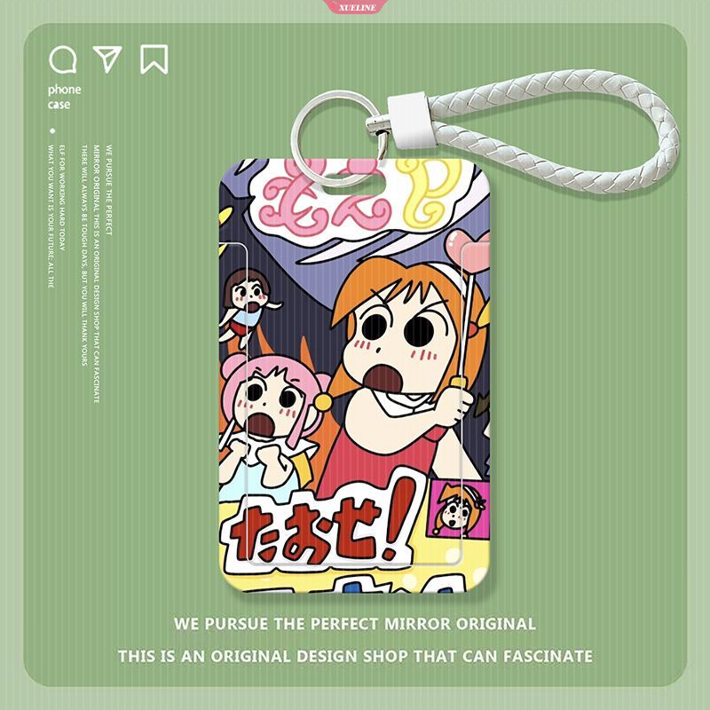 1 Móc Khóa Đựng Thẻ ID Hình Cậu Bé Bút Chì Shin-chan Dễ Thương