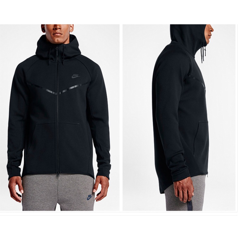 Áo Khoác Có Nón Chất Liệu 100% Cotton In Logo Nike Cho Nam