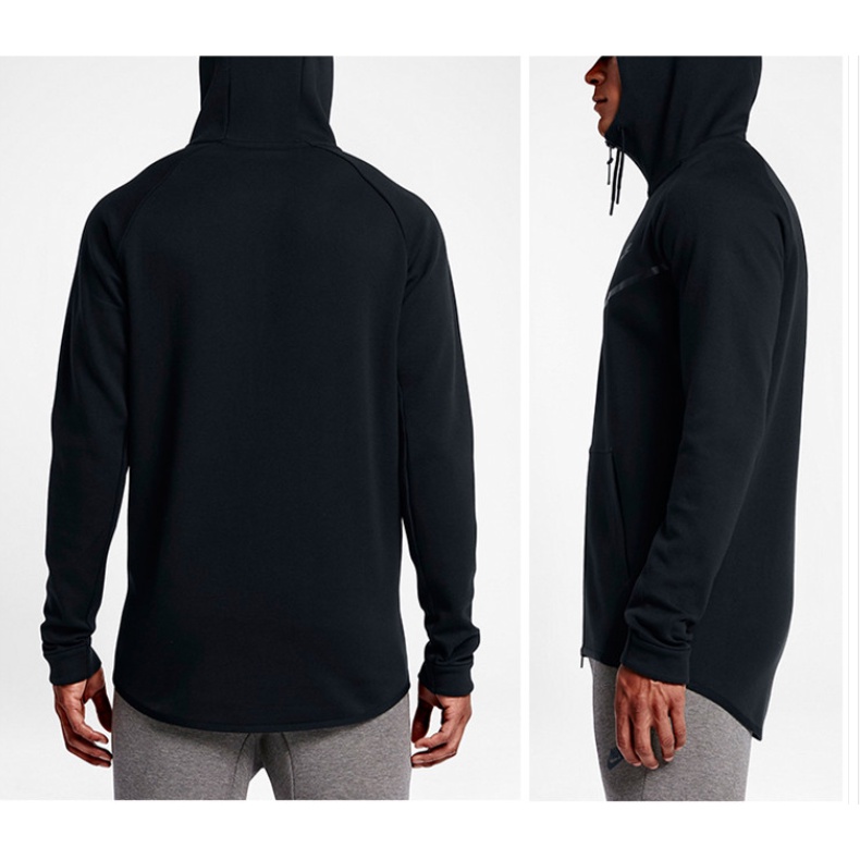 Áo Khoác Có Nón Chất Liệu 100% Cotton In Logo Nike Cho Nam