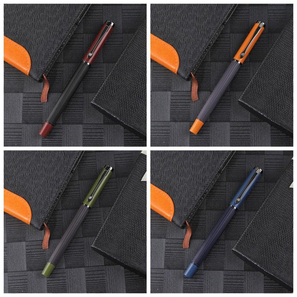 Bút Máy Mực MMLUCK Kết Cấu Kim Loại Sang Trọng Phong Cách Retro Ngòi 0.5mm