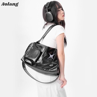Aolang Túi tote Đeo Chéo Vai Sức Chứa Lớn Chính Hãng Dành Cho Học Sinh Đại Học