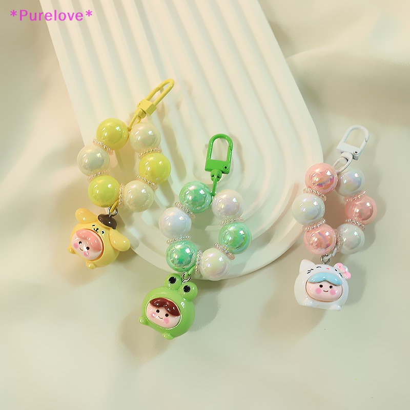 Búp Bê Cinnamoroll Có Dây Treo Điện Thoại / Móc Khóa Trang Trí Túi Xách Diy Mới