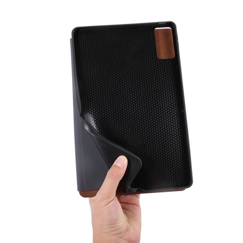 Ốp Máy Tính Bảng Da PU Màu Trơn Chống Sốc Có Đế Cho Xiaomi Redmi Pad 10.61inch 2022