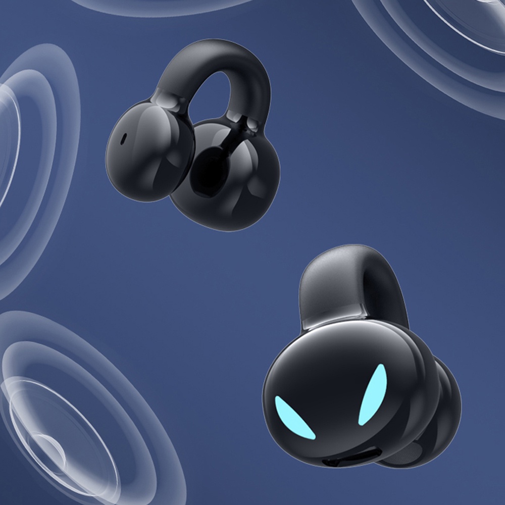 VIRWIR Tai Nghe Nhét Tai Bluetooth Không Dây Có Kẹp Tai