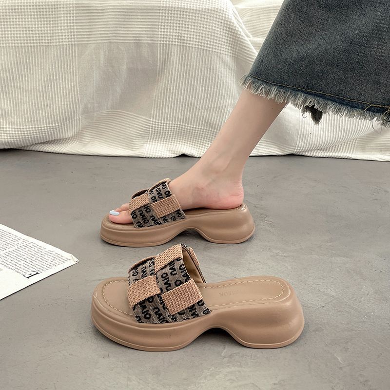 C＆S  Dép sandal nữ Hở Ngón Đế Dày Có Quai Cài 2023NEW Mùa hè Kiểu Dáng Thời Trang B28G1BP 34Z230823