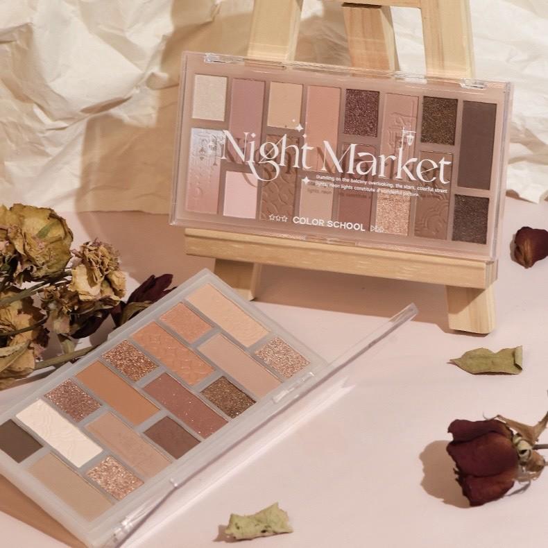 Bảng mắt 16 ô Color School Night Market