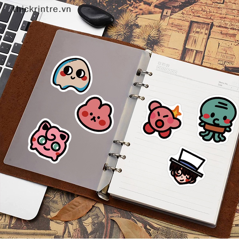 Bộ 90 Miếng Dán Chống Thấm Nước Hình Sở Thú Hoạt Hình Trang Trí Ván Trượt Cho Bé