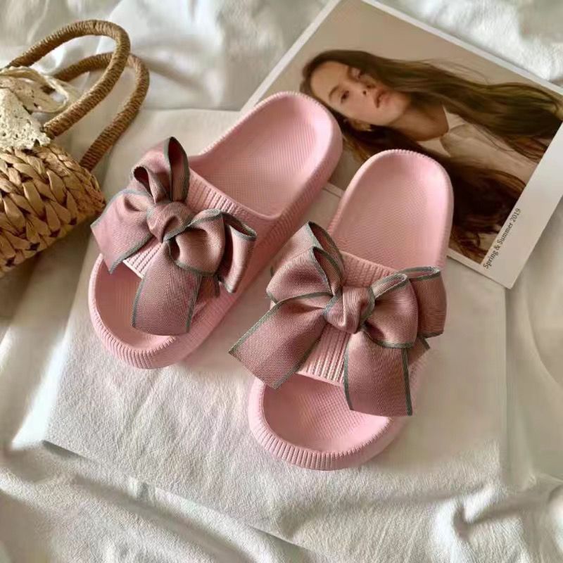 Dép Lê Đính Nơ Phong Cách Pháp Thời Trang Mùa Hè Siêu hot Phong Cách Mới Cho Nữ kyck