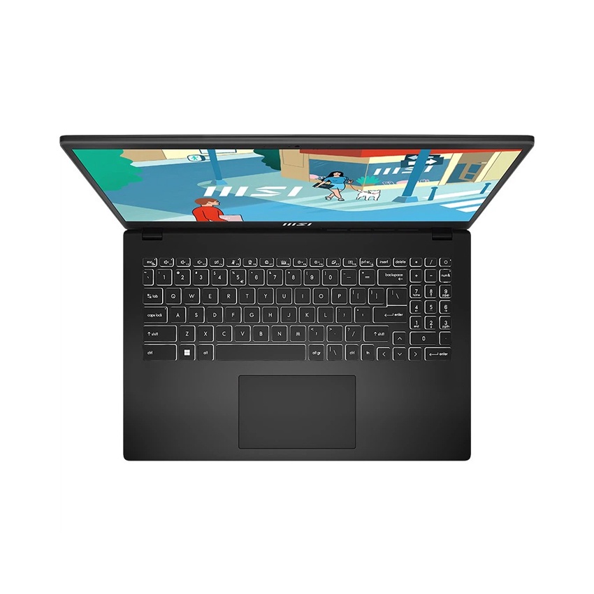 LAPTOP MSI MODERN 15 (B7M-238VN) (R7 7730U/16GB RAM/512GB SSD/15.6 INCH FHD/WIN11/ĐEN)