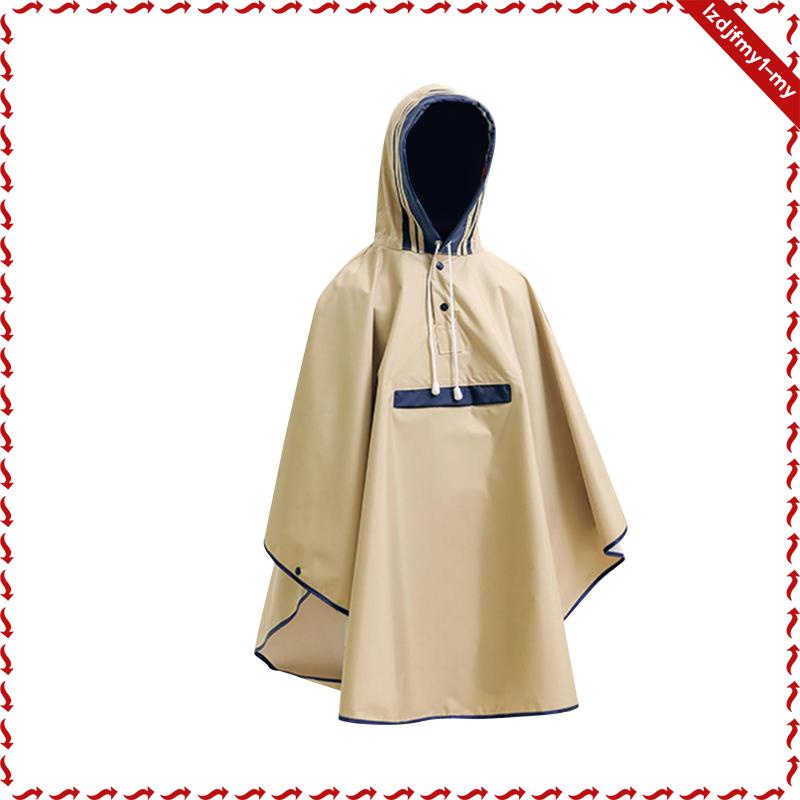 Áo Mưa Poncho Có Mũ Trùm Chống Nước Có Thể Tái Sử Dụng Cho Nam Nữ