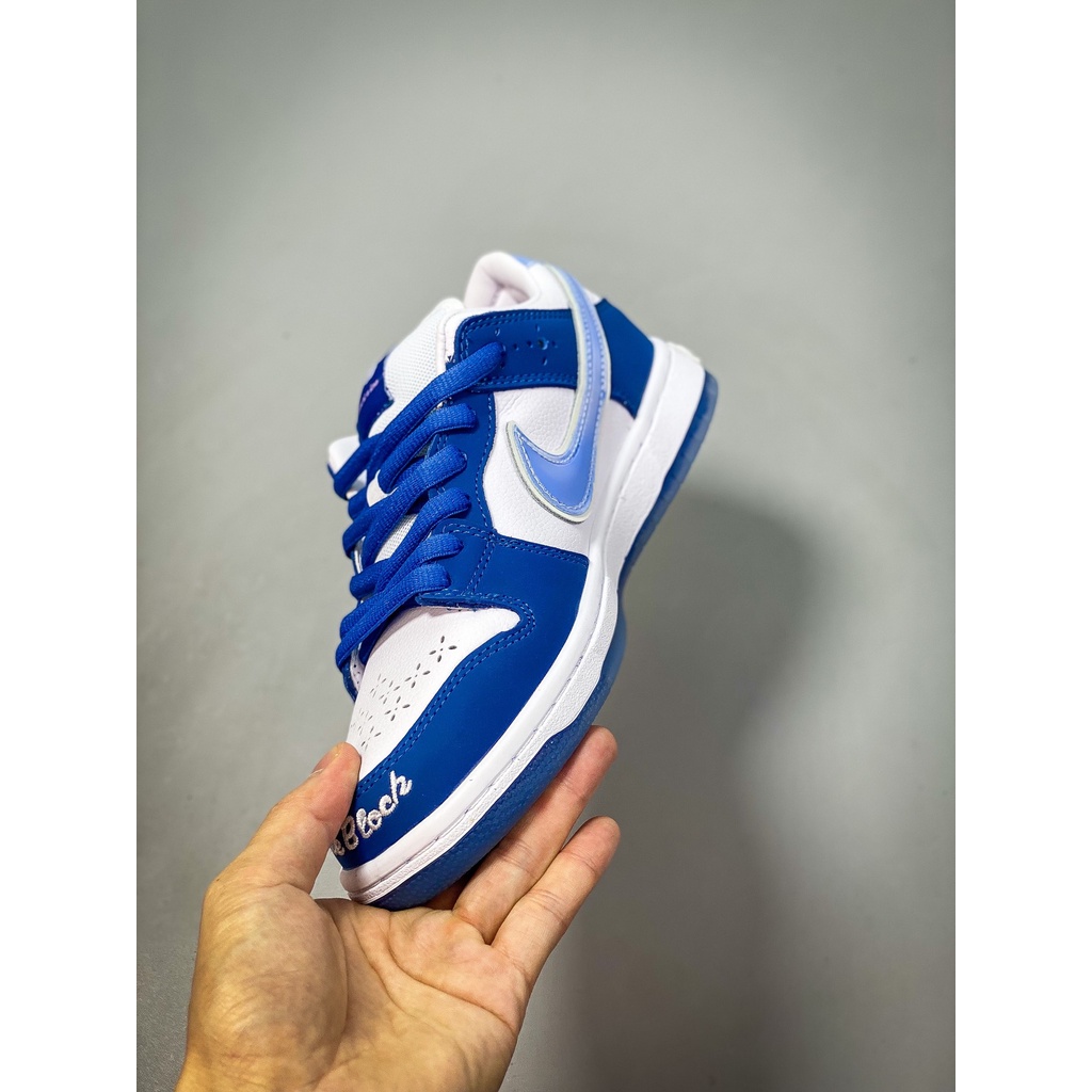 Born x raised x nk sb dunk low casual skateboard shoes fn7819-400 36-45