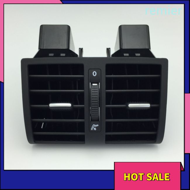 Re car cửa thoát khí phía sau hộp kê tay ghế sau điều hòa không khí phía sau cửa thoát khí phía sau cho volkswagen touran 1td 819 203