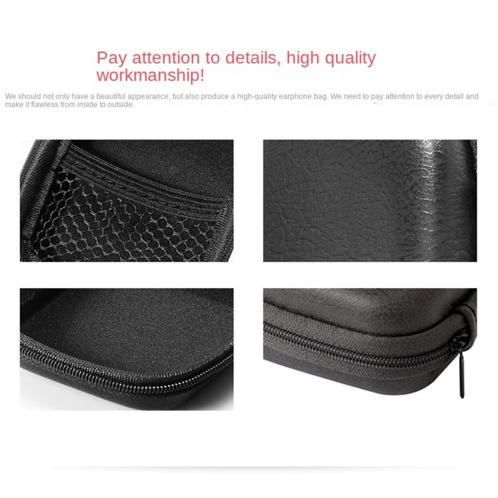 Btlimer Túi Đựng Tai Nghe / Dây Cáp usb mini Có Khóa Kéo Dành Cho Nam Nữ