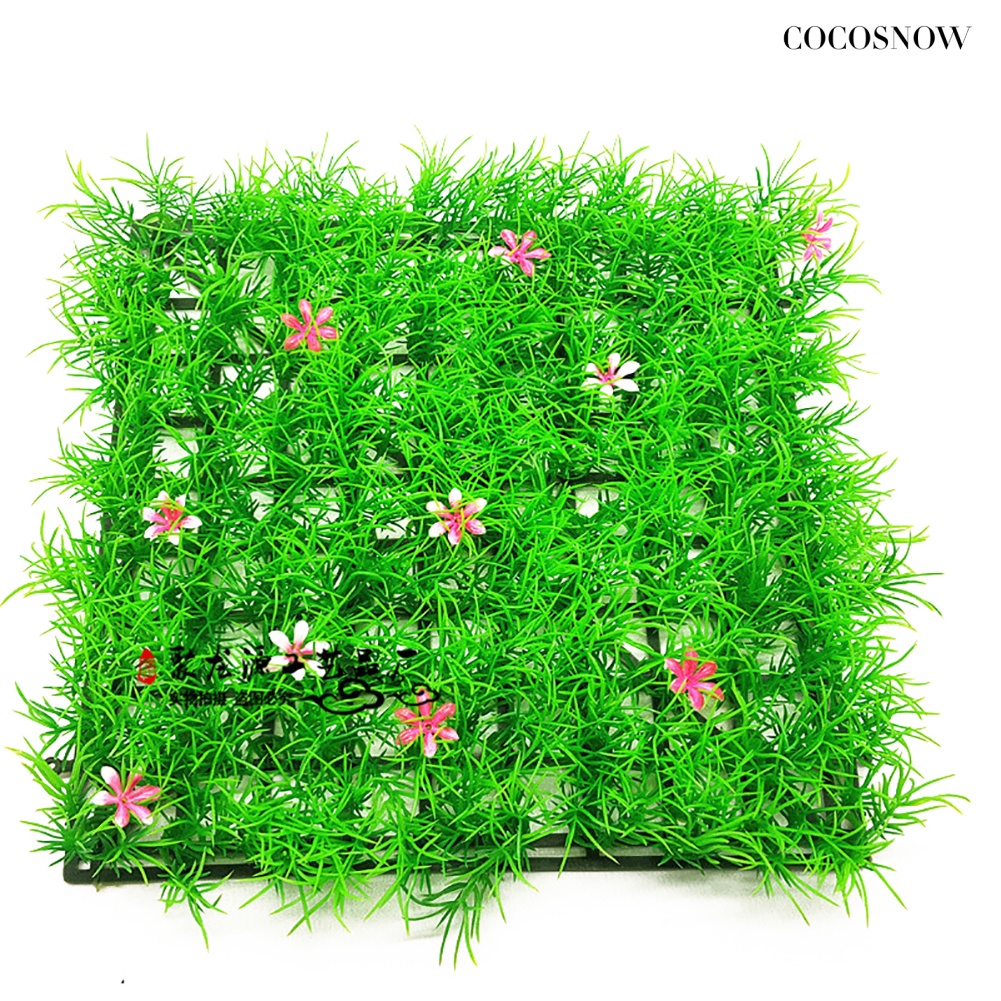 Nhà máy nước nhân tạo xanh bể cá bể cá trang trí bãi cỏ thực tế