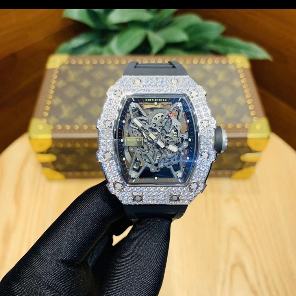 Đồng Hồ Đeo Tay Richard Miller Mặt Tròn Thời Trang Cao Cấp Dành Cho Nam