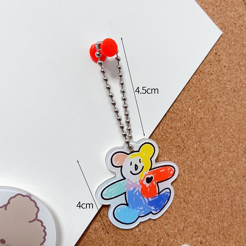 Hoạt Hình Móc Khóa Hình Động Vật Đáng Yêu