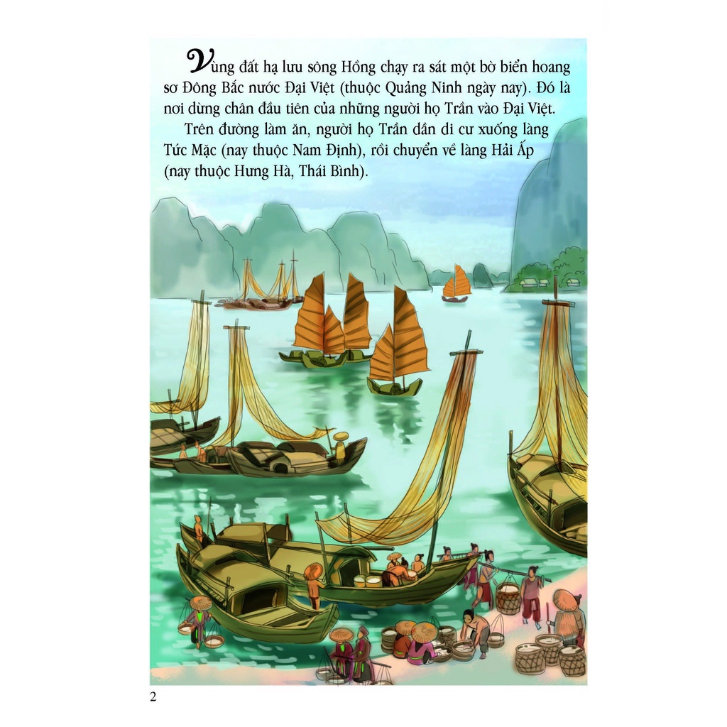 Sách Tranh Truyện Lịch Sử Việt Nam - Trần Thái Tông