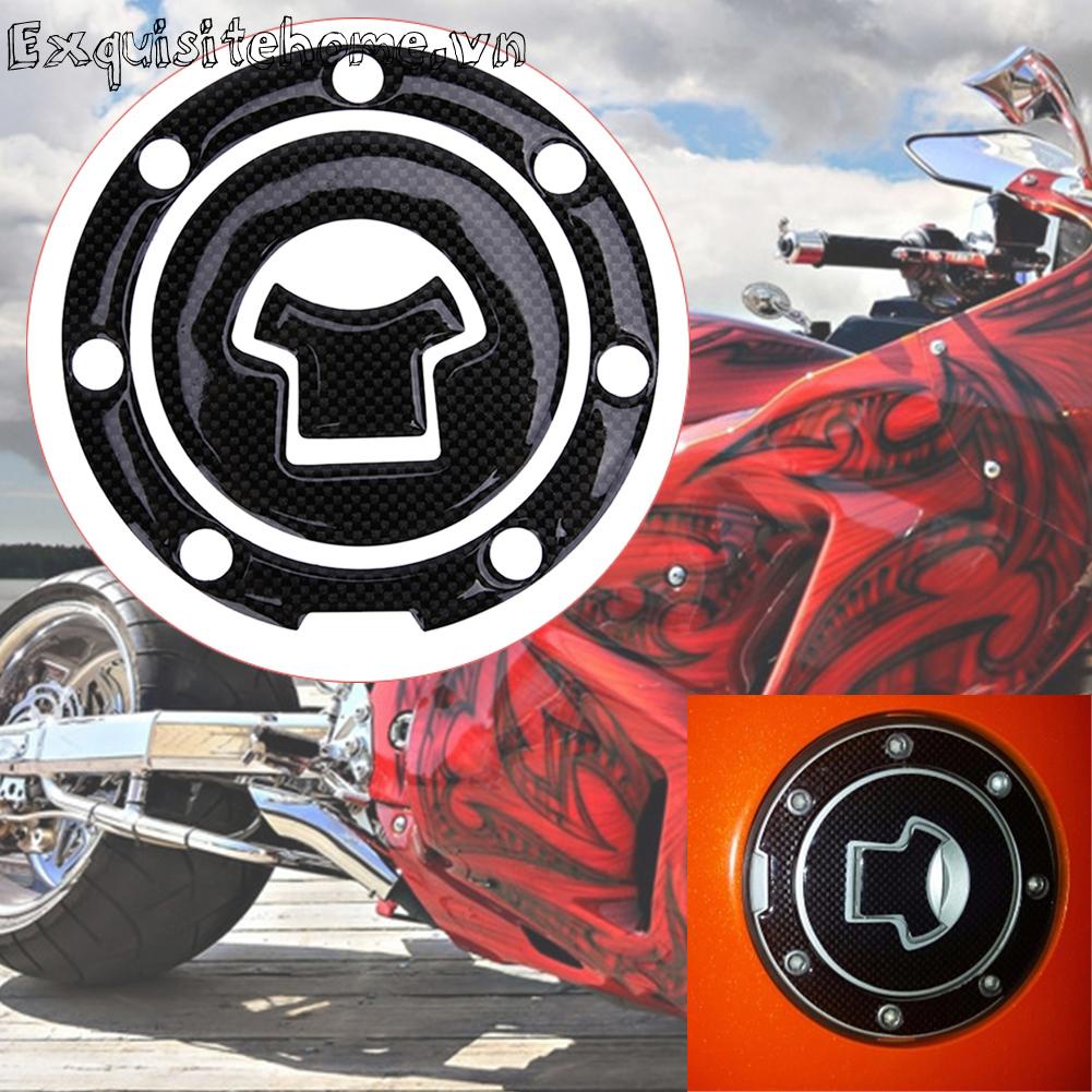 Miếng dán nắp bình xăng xe máy cho suzuki honda yamaha kawasaki