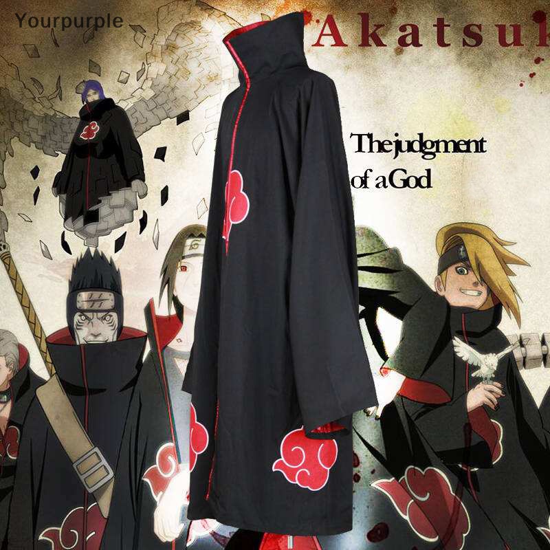 Yourpurple animer cosplay trang phục Akatsuki Itachi áo choàng chất lượng cao Anime convention VN