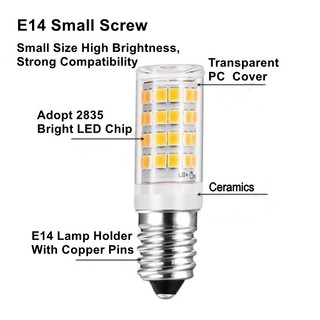 Mới Bóng Đèn led Bắp e14 e12 5w ac 220v 360 Độ YR